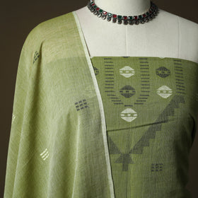 Burdwan jamdani handloom cotton 2pc unstitched dress
