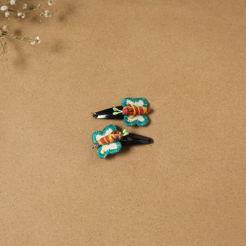 Fab artwork tik-tak hair clip for kids (set of 2) 06