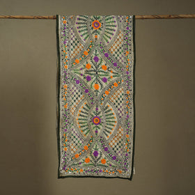 Buy Chanderi Silk Hand Embroidered Stole