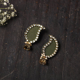 Buy Chhavi Stone Work Fabart Earrings 