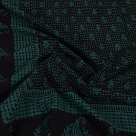 Green - cotton bagh double bedsheet with pillow covers 08