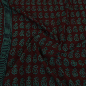 Green - cotton bagh double bedsheet with pillow covers 12