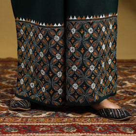 Buy Cotton Bengal Kantha Hand Embroidery Palazzo