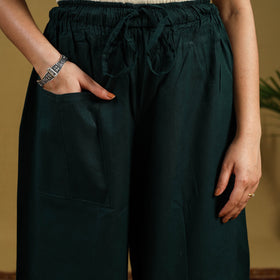 Buy Cotton Bengal Kantha Hand Embroidery Palazzo