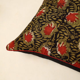 Cotton Block Printed Bagru Cushion Cover (16 x 16 in) 20