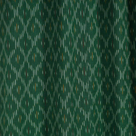 Green - cotton door pochampally ikat curtain (7 x 3 feet)