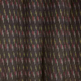 Green - cotton door pochampally ikat curtain (7 x 3 feet)