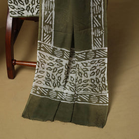 Cotton hand batik 3pc unstitched dress material 05