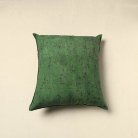 Green Cotton Hand Batik Cushion Cover