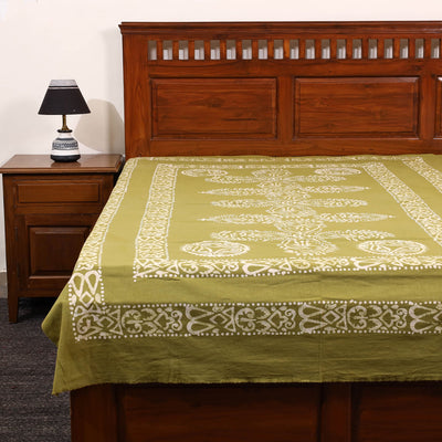 Buy Hand Batik Print Bed Sheet Online at iTokri.com