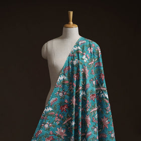 Cotton hand block sanganeri print fabric 03 - handcrafted