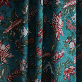 Cotton hand block sanganeri print fabric 03 - handcrafted