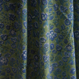 Cotton hand block sanganeri print fabric 04 - handcrafted