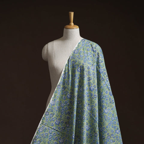 Cotton hand block sanganeri print fabric 04 - handcrafted