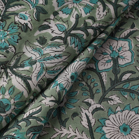 Cotton hand sanganeri fabric 09 - handcrafted