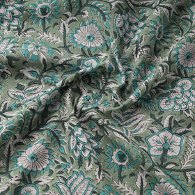 Cotton hand sanganeri fabric 09 - handcrafted