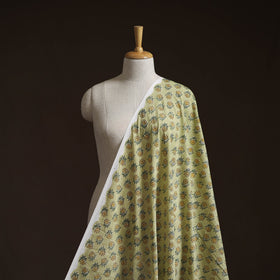 Cotton hand block sanganeri print fabric 11 - handcrafted