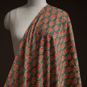 Cotton hand block sanganeri print fabric 26 - handcrafted