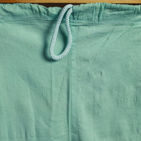 Green - cotton hand embroidery chikankari short 02