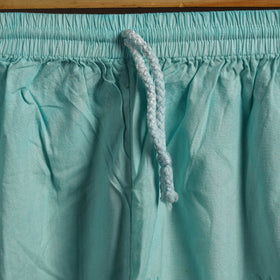 Green - cotton hand embroidery chikankari short 27