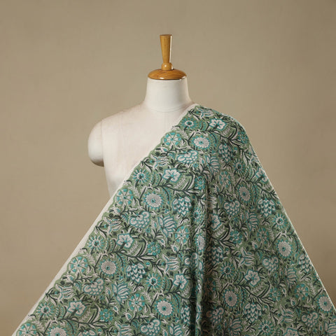 Cotton hand sanganeri fabric 09 - handcrafted