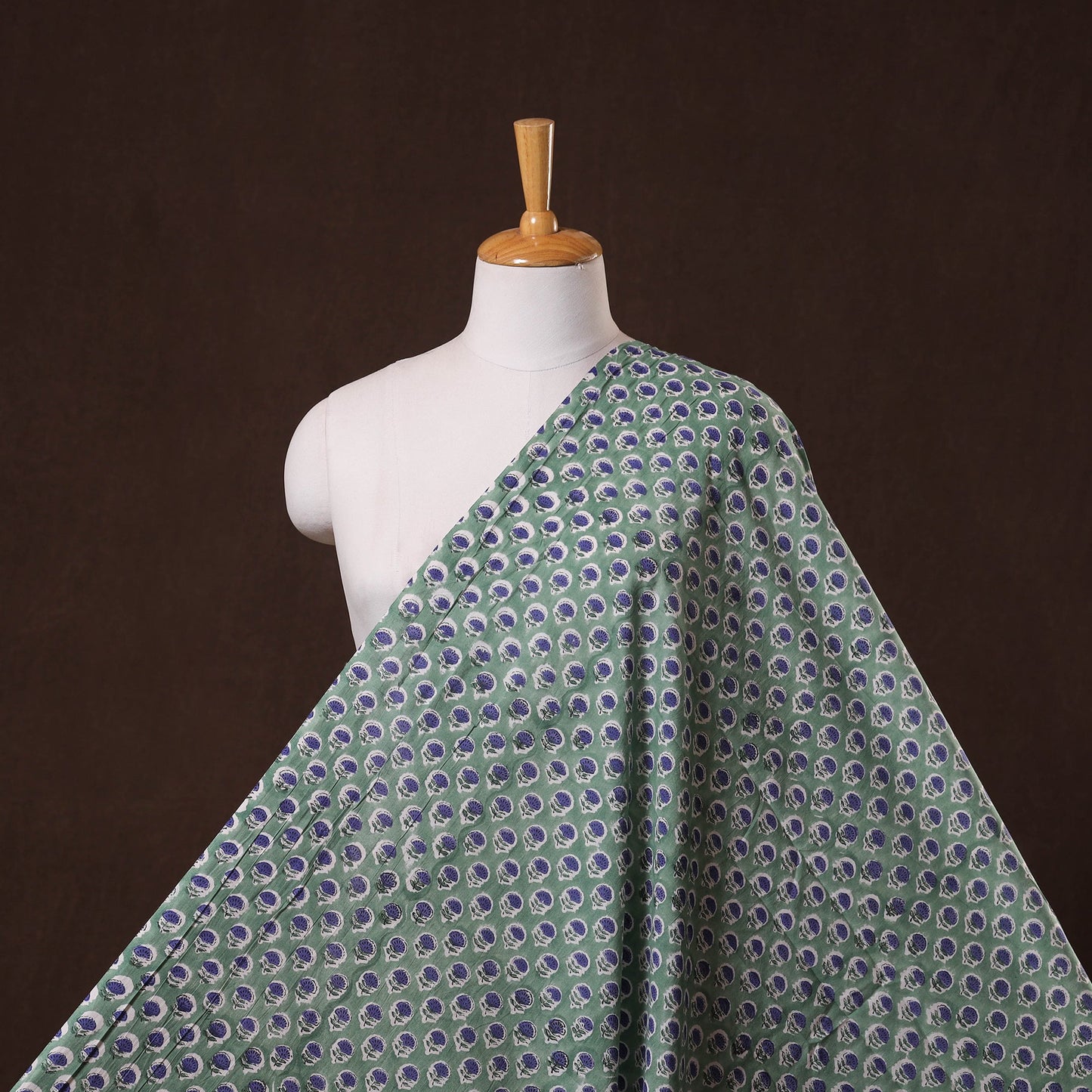 Cotton hand sanganeri fabric 14 - handcrafted