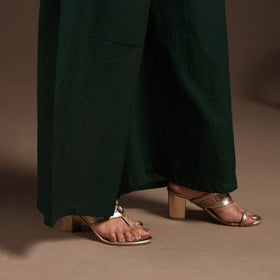 Green - cotton jacquard kurta set (set of 2) 10