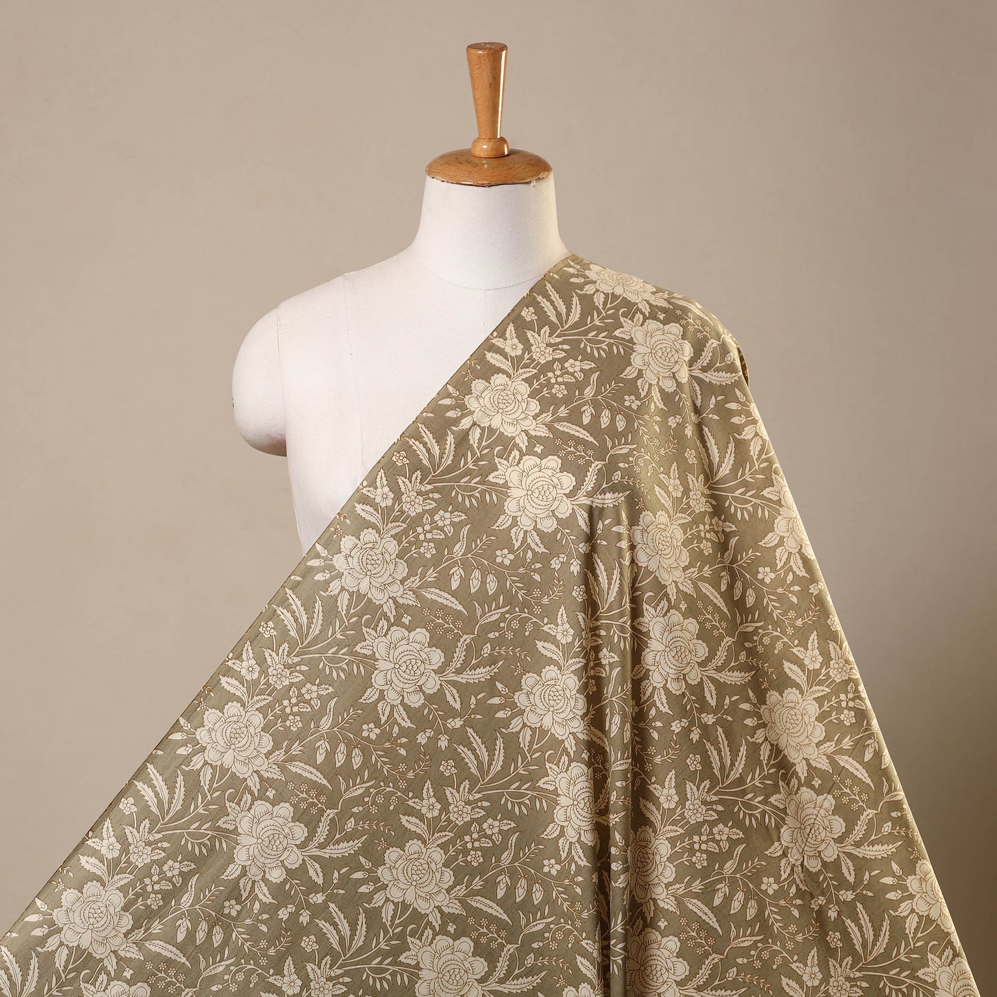 Green - cotton jaipur fabric 08 - handcrafted