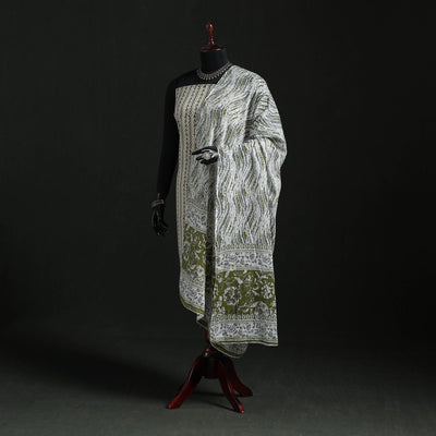 Cotton jaipur printed dupatta 03 - handcrafted
