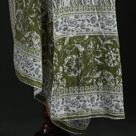 Cotton jaipur printed dupatta 03 - handcrafted