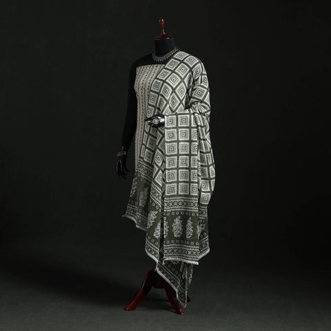 Cotton jaipur printed dupatta 13 - handcrafted