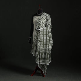 Cotton jaipur printed dupatta 13 - handcrafted