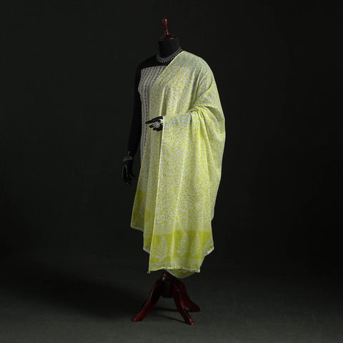 Cotton jaipur printed dupatta 26 - handcrafted