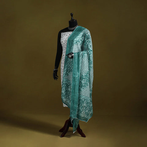 Cotton jaipur printed dupatta 29 - handcrafted