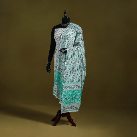 Cotton jaipur printed dupatta 38 - handcrafted