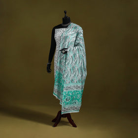Cotton jaipur printed dupatta 38 - handcrafted