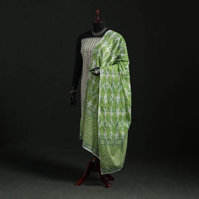 Cotton jaipur printed dupatta 40 - handcrafted