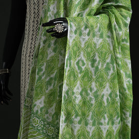 Cotton jaipur printed dupatta 40 - handcrafted