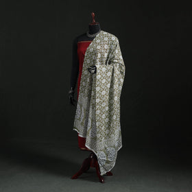 Cotton jaipur printed dupatta 62 - handcrafted