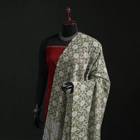 Cotton jaipur printed dupatta 62 - handcrafted