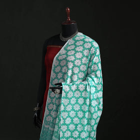 Cotton jaipur printed dupatta 77 - handcrafted