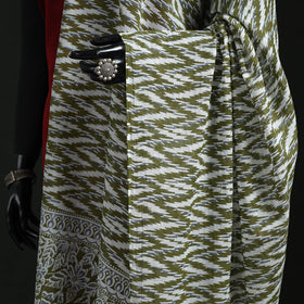 Cotton jaipur printed dupatta 79 - handcrafted