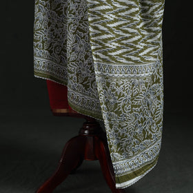 Cotton jaipur printed dupatta 79 - handcrafted