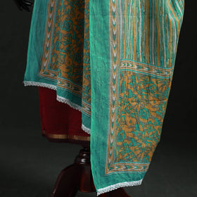Cotton jaipur printed dupatta 88 - handcrafted