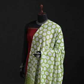Cotton jaipur printed dupatta 94 - handcrafted