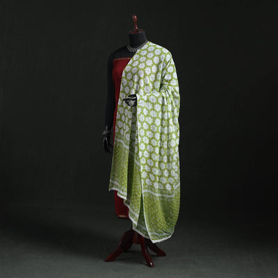 Cotton jaipur printed dupatta 94 - handcrafted