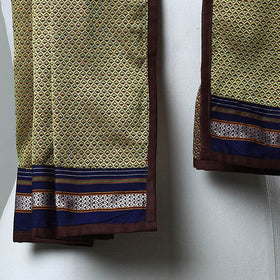  Green Cotton Khun Weave Stole