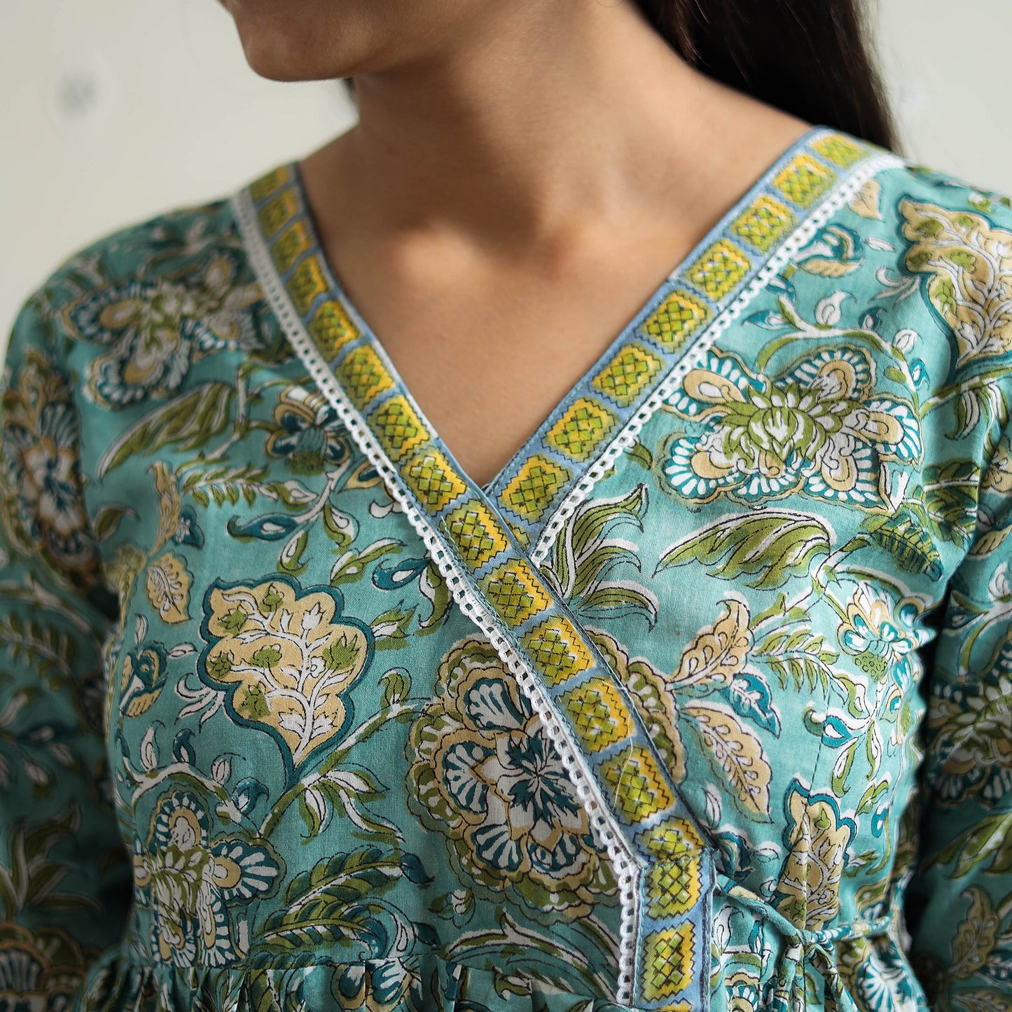 Sanganeri print Kurta