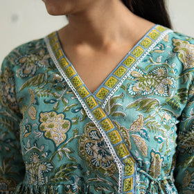 Sanganeri print Kurta
