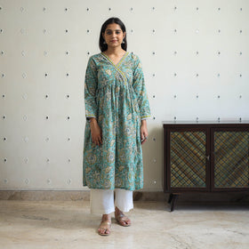 Sanganeri print Kurta